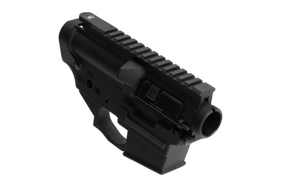 T-marked Picatinny rail on the Spike's Tactical 9mm upper receiver